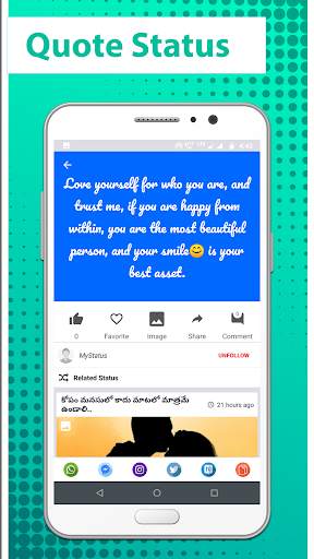 MyStatus App - Status Videos Quotes & Status Saver screenshot 4