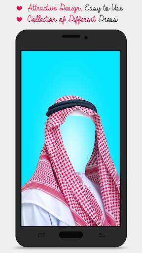 Arab Man Fashion Photo Suit screenshot 2