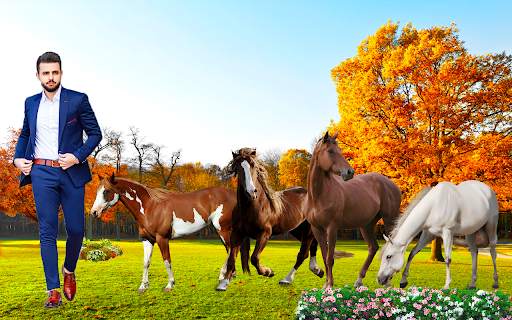 Horse Photo Editor - CB Photo Frames Banane Wala screenshot 2