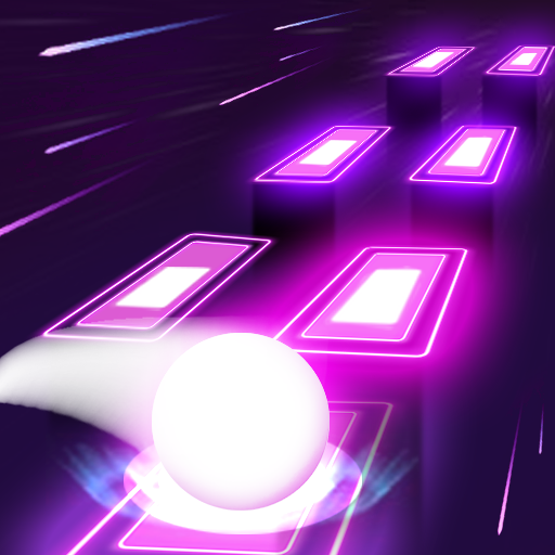 Neon Tiles Hop Colour Ball: Forever Dancing Ball icon