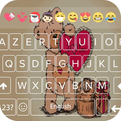 Teddy Bear Keyboard Theme - Teddy Bear Keyboard 1.2
