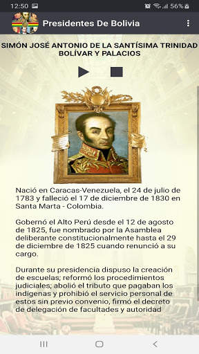Presidentes De Bolivia screenshot 3