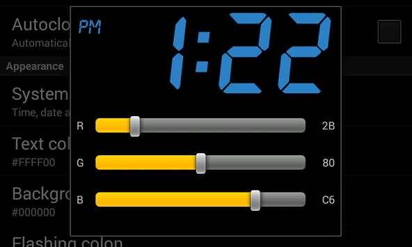 Tablet Clock screenshot 8