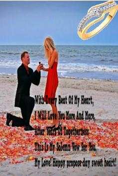 Love proposal messages 3 تصوير الشاشة