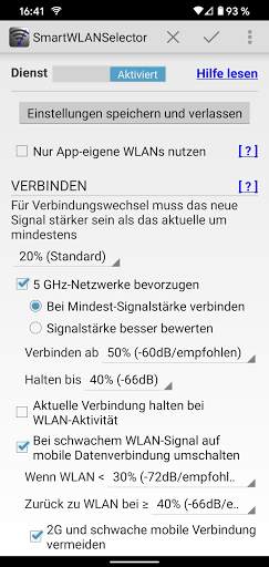 Smart WLAN Selector Trial: beste WLAN-Verbindung screenshot 1
