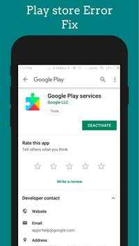 Play Services Info Update (Error Fix) 2020 screenshot 3