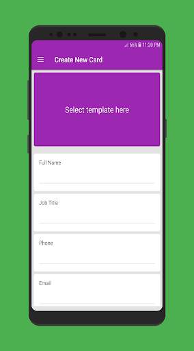 Business Card Maker - Free Bussiness Card Design screenshot 1