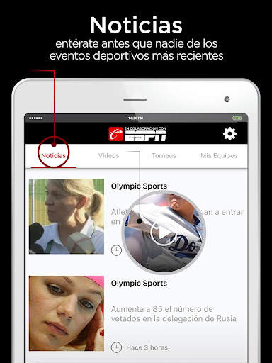Caliente ESPN screenshot 7