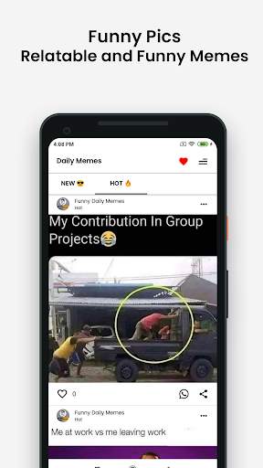 Daily Funny Quotes and Memes स्क्रीनशॉट 5