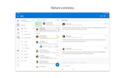 Microsoft Outlook screenshot 1