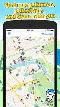 PokeFinder Map for  Pokemon Go screenshot 2