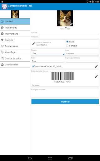 Carnet de Santé Vétérinaire screenshot 5