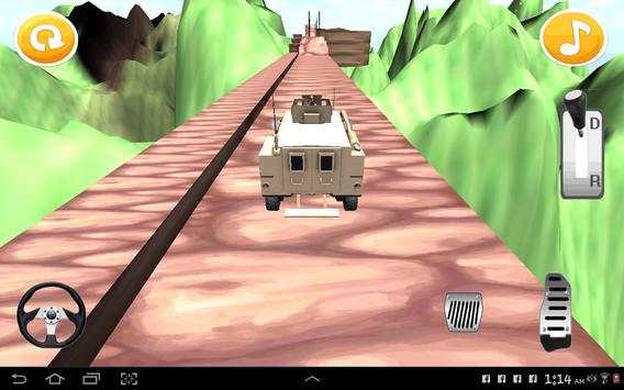 Hill Climb Racing Army Car screenshot 5