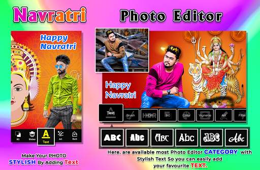 Navratri Photo Editor 4 تصوير الشاشة