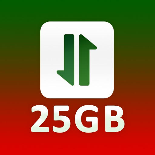 25 GB Internet Data App Prank icon