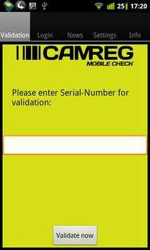 CAMREG.COM Equipment Security screenshot 1