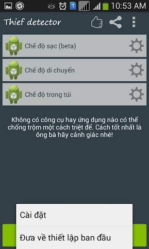 Chống trộm điện thoại screenshot 2