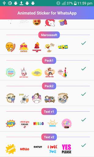 Animated Sticker Ready for WhatsApp WAStickerApps screenshot 3