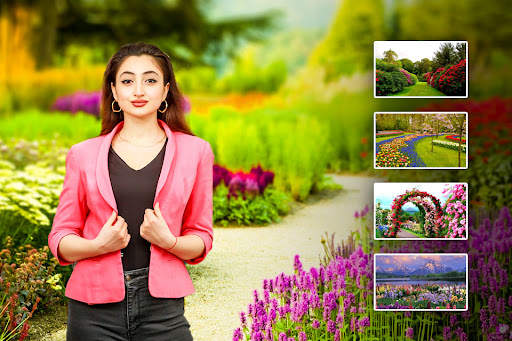 Garden Photo Frames Editor screenshot 5