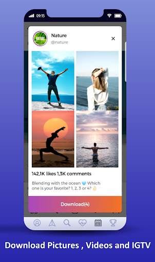 Photo & Video & IGTV Downloader For Instagram screenshot 2