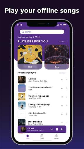 Music player - Offline Music screenshot 1