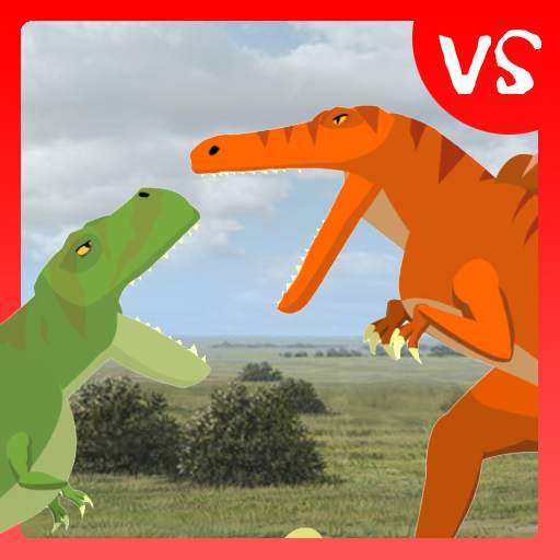 T-Rex Fights Spinosaurus 0.10