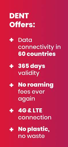 DENT: eSIM data plans & data top-up for all phones screenshot 3