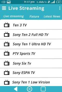 Live IPL TV 1 تصوير الشاشة