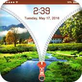 Nature Zip Lock Screen Theme 1.0