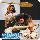 Moana Piano Games Tiles logo