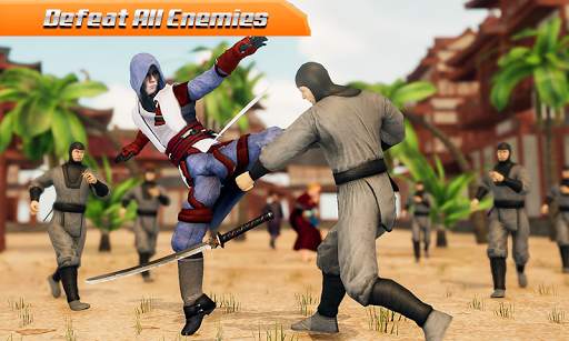 Ninja King Fighting Games: Superhero Kung Fu Fight screenshot 1