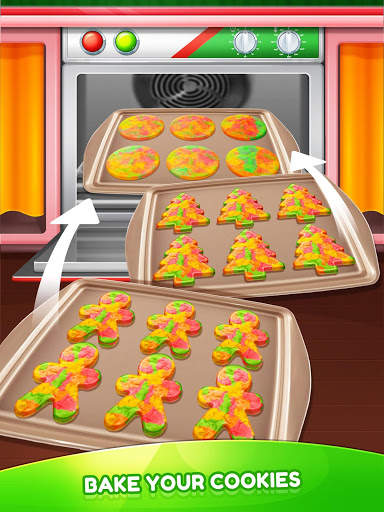 Christmas Unicorn Cookies & Gingerbread Maker Game screenshot 2