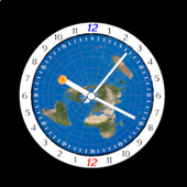 Flat Earth Sun &amp; Moon Clock icon