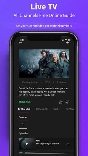 Live TV Channel Free Online Guide скриншот 1