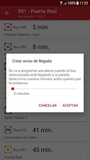 Bus Coruña screenshot 8