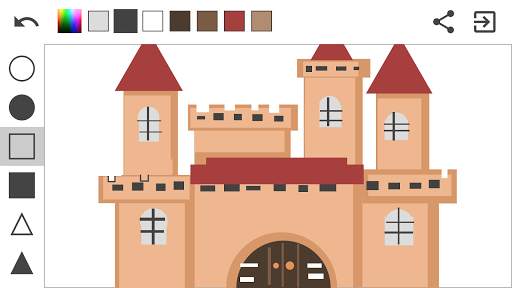 Paint Shapes - Draw by layers screenshot 3