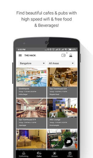 The Hack - Coworking Spaces screenshot 2