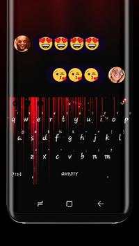 Red Laser Neon Light Keyboard screenshot 1
