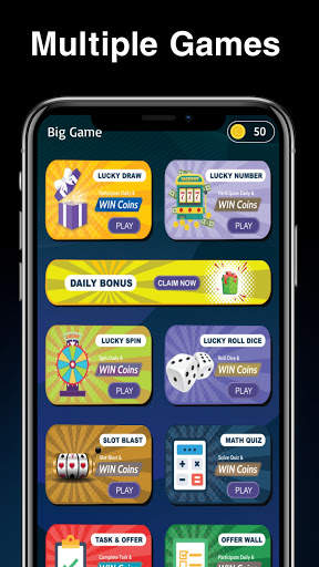 Big Game - Play Game Earn Real Reward Money स्क्रीनशॉट 1