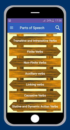 English Grammar - Parts Of Speech скриншот 5