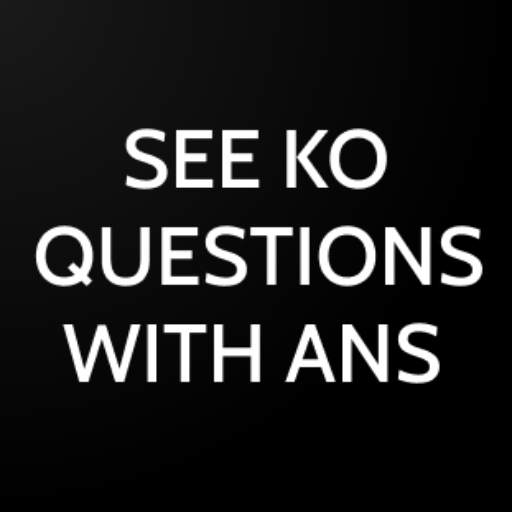 SEE Ko Questions 1.0.7