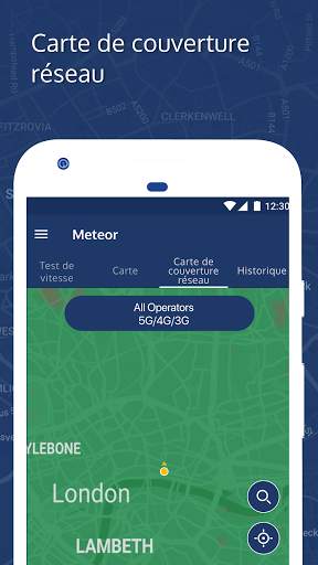 Meteor Test de vitesse 4G&5G screenshot 3