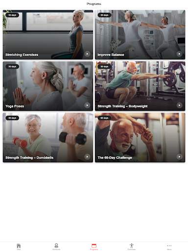 Exercise Plan for Seniors screenshot 11