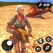 Fire Battle Squad Survival: Free Fire strike game logo