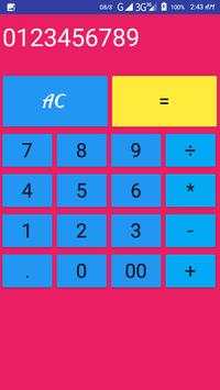 Simple and Easy Calculator Pro 1 تصوير الشاشة