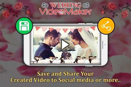 Wedding photo video maker स्क्रीनशॉट 6