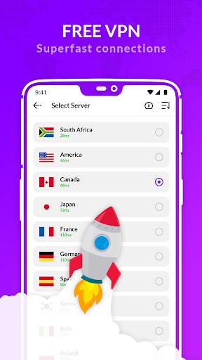 Free turbo VPN - Secure VPN & VPN Proxy screenshot 3