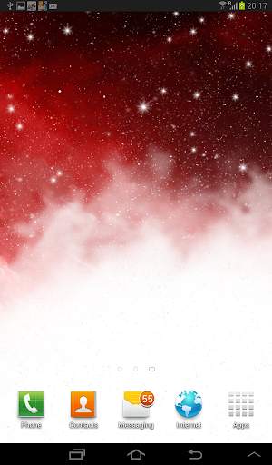 Awesome Sky : Parallax Space live wallpaper screenshot 10