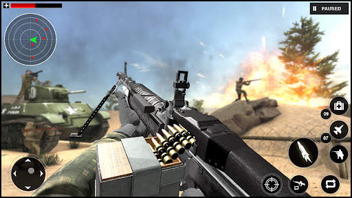 Great World War: WW2 Gun Simulation Game 2021 screenshot 4