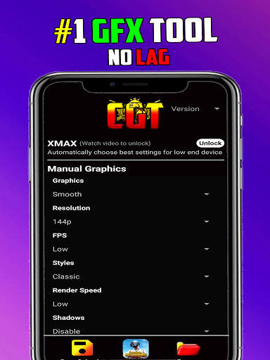 CGT - GFX Tool & Game Booster for PUBG screenshot 5